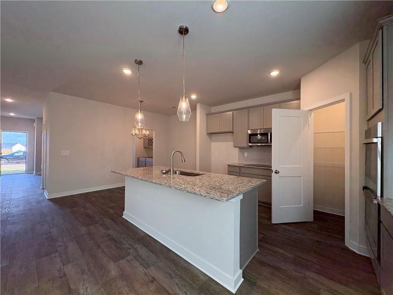 Furnished interior view inside a new home in Southern Hills, McDonough (Image 9).
