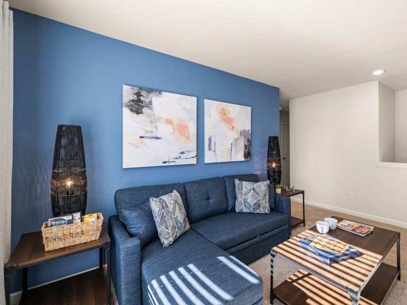 Furnished interior view inside a new home in Thompson Ridge, Dallas (Image 14).