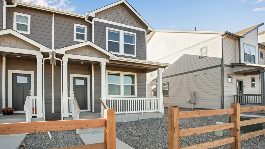 Exterior details and patio area of a home in Vista Meadows, Fort Lupton (Image 2).
