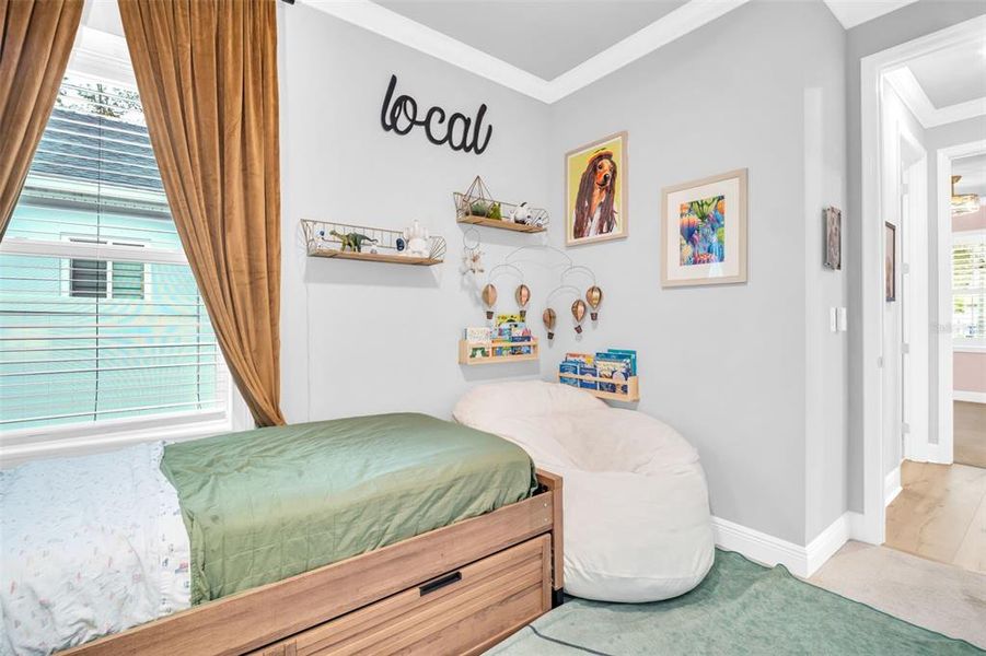 Furnished interior view inside a new home in , Palm Harbor (Image 17).