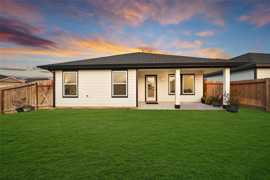 Exterior details and patio area of a home in Sorrento, Richmond (Image 30).
