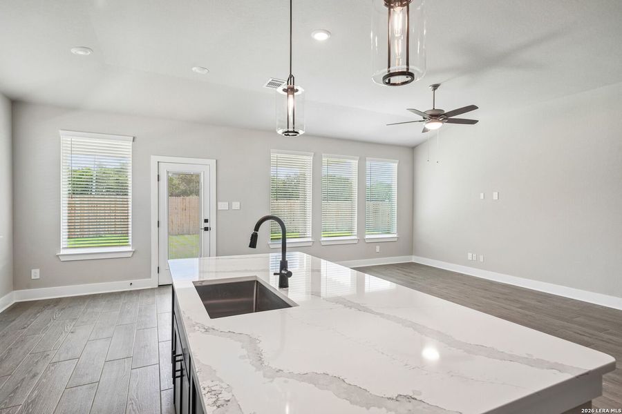 Furnished interior view inside a new home in Sagebrooke - Classic Series, San Antonio (Image 18).
