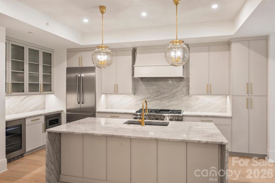 Furnished interior view inside a new home in , Charlotte (Image 12).