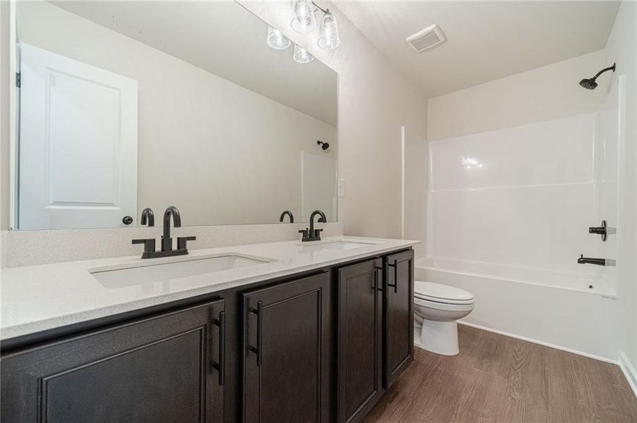 Furnished interior view inside a new home in , Covington (Image 5).