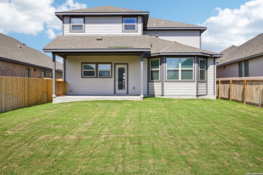 Exterior details and patio area of a home in Kallison Ranch, San Antonio (Image 27). Exterior details and patio area of a home in Kallison Ranch, San Antonio (Image 27).