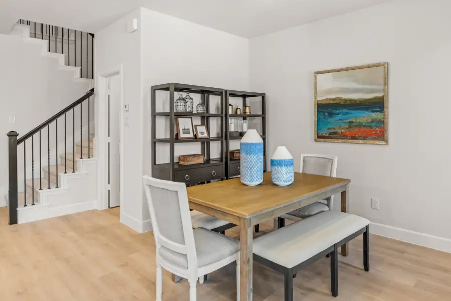 Furnished interior view inside a new home in Waterbend, Euless (Image 6).