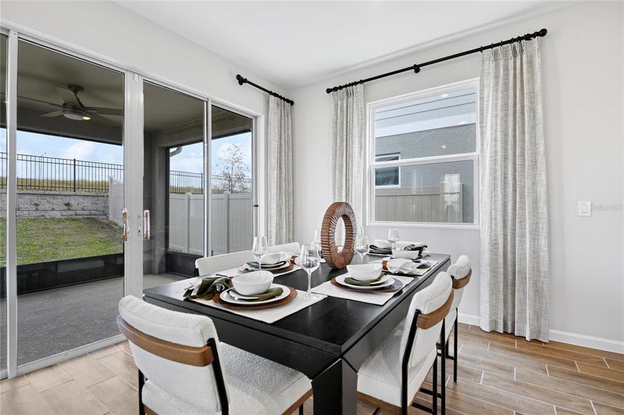 Furnished interior view inside a new home in Maple Ridge, Palmetto (Image 12).