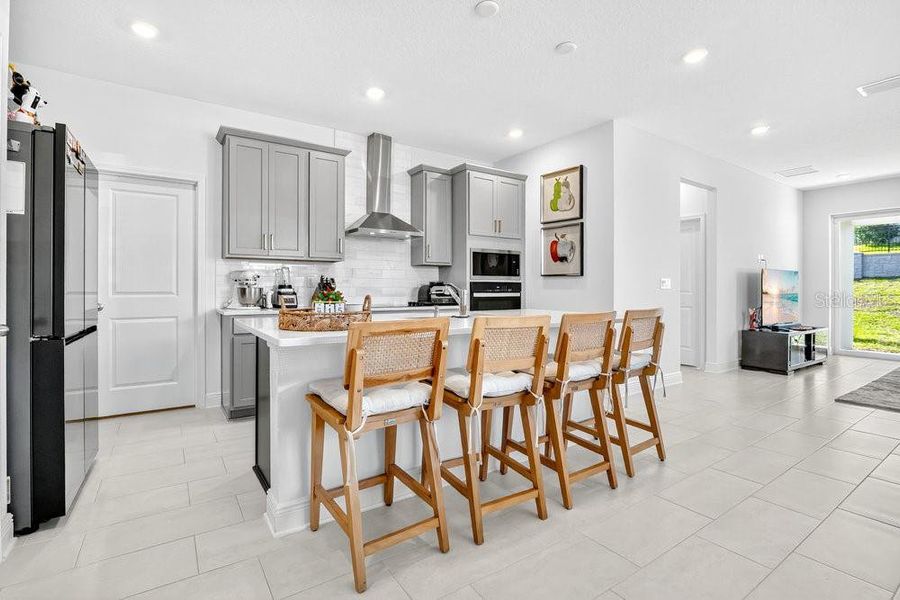 Furnished interior view inside a new home in Hills of Minneola, Minneola (Image 3).