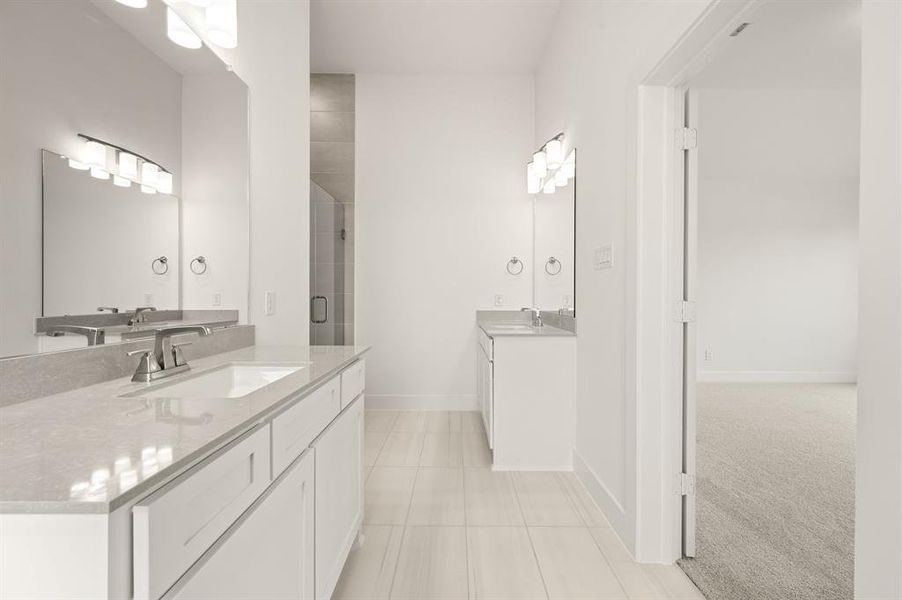Furnished interior view inside a new home in Westside Preserve, Midlothian (Image 8).
