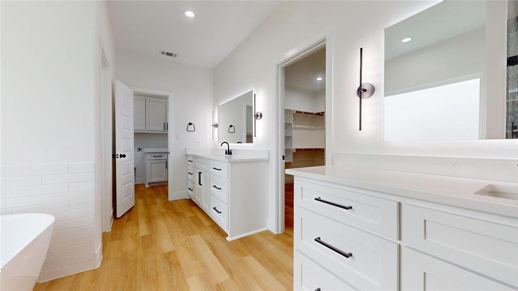 Furnished interior view inside a new home in , Greenville (Image 15).