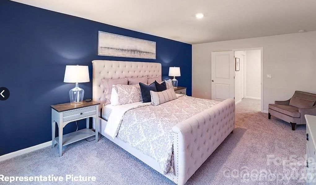 Furnished interior view inside a new home in Brinkley Ridge, Kings Mountain (Image 20).