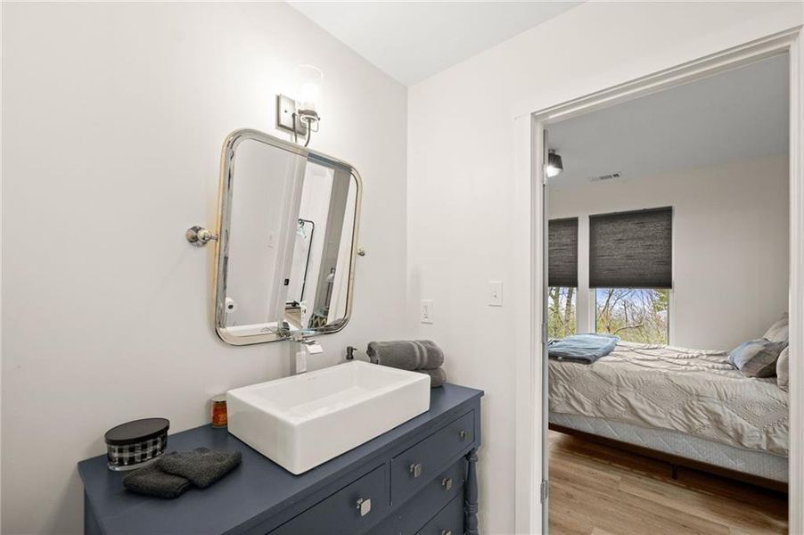 Furnished interior view inside a new home in , Dahlonega (Image 28).