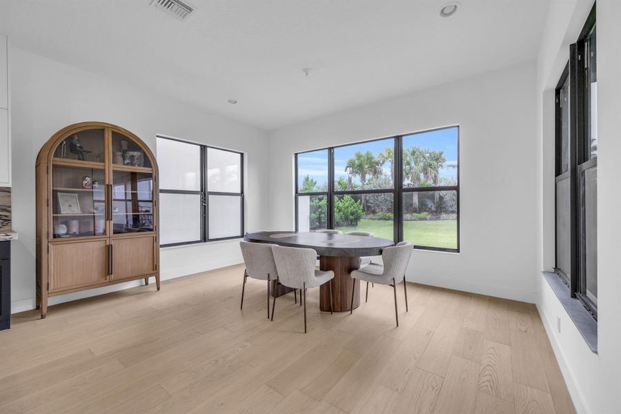 Furnished interior view inside a new home in , Boca Raton (Image 27).
