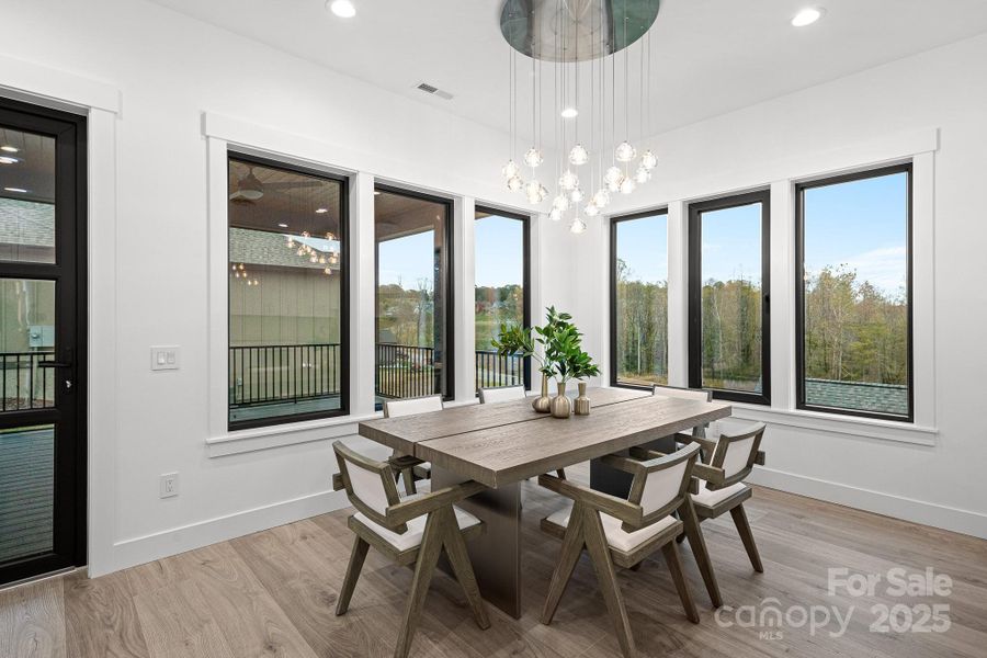 Furnished interior view inside a new home in , Arden (Image 6). Furnished interior view inside a new home in , Arden (Image 6).