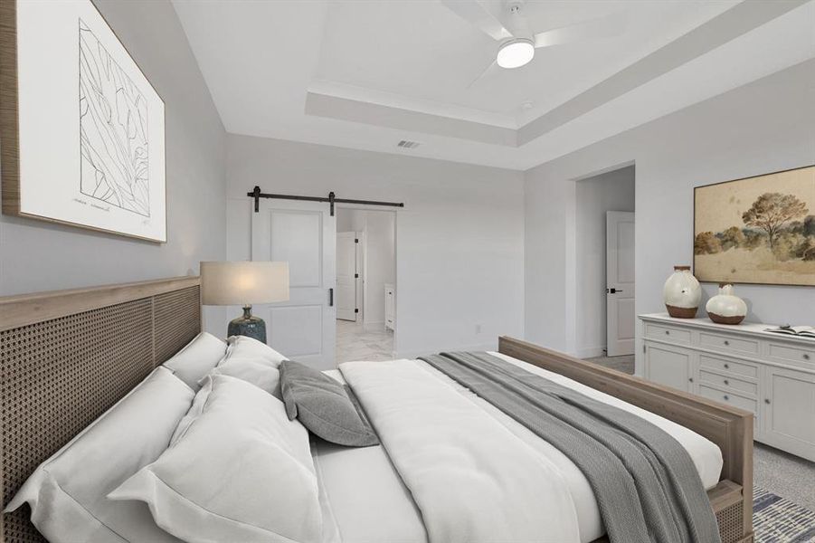 Furnished interior view inside a new home in Gateway Parks, Forney (Image 10). Furnished interior view inside a new home in Gateway Parks, Forney (Image 10).