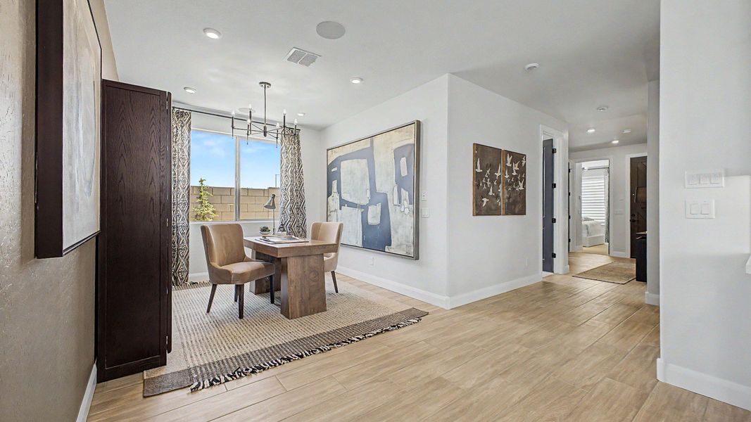 Versatile flex area in this quick move-in new home by DRB Homes at Saguaro Hills at Vistancia, 32407 N 123rd Dr. Versatile flex area in this quick move-in new home by DRB Homes at Saguaro Hills at Vistancia, 32407 N 123rd Dr.