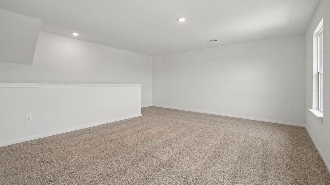 Spacious, unfurnished interior of a new home in Prairie Lakes, Buda (Image 31).