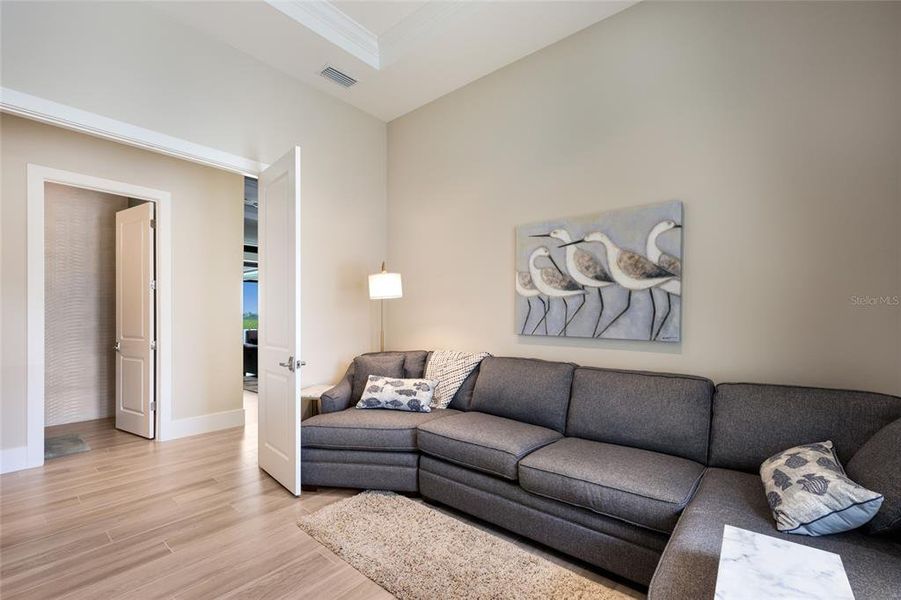 Furnished interior view inside a new home in , Palmetto (Image 32).