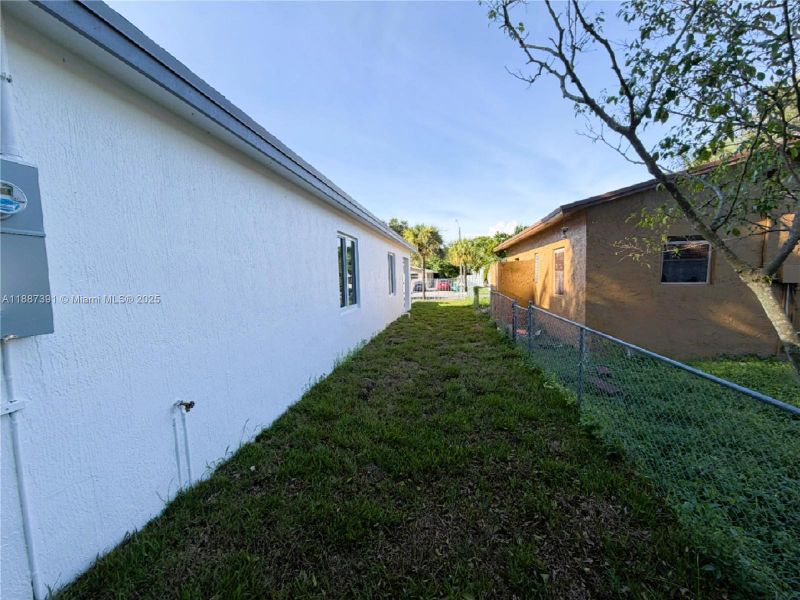 Exterior details and patio area of a home in , Dania Beach (Image 21). Exterior details and patio area of a home in , Dania Beach (Image 21).