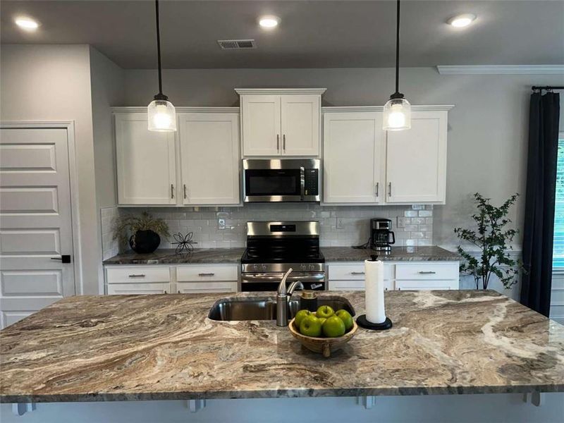 Furnished interior view inside a new home in Canterbury Villas, Carrollton (Image 7).