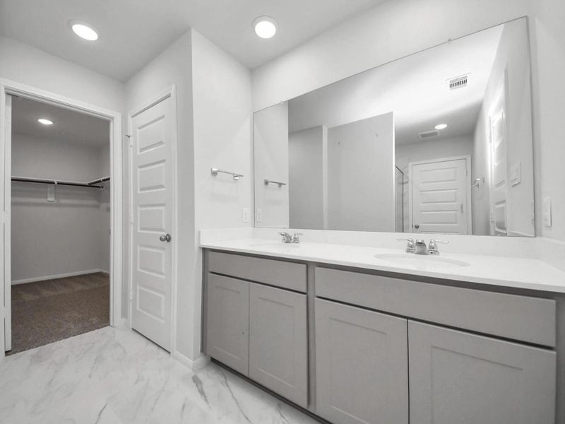 Furnished interior view inside a new home in Hill & Dale Ranch, Splendora (Image 16).