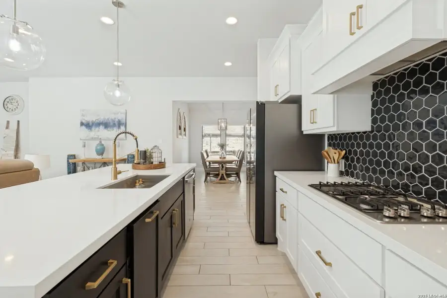 Furnished interior view inside a new home in Veramendi, New Braunfels (Image 20).
