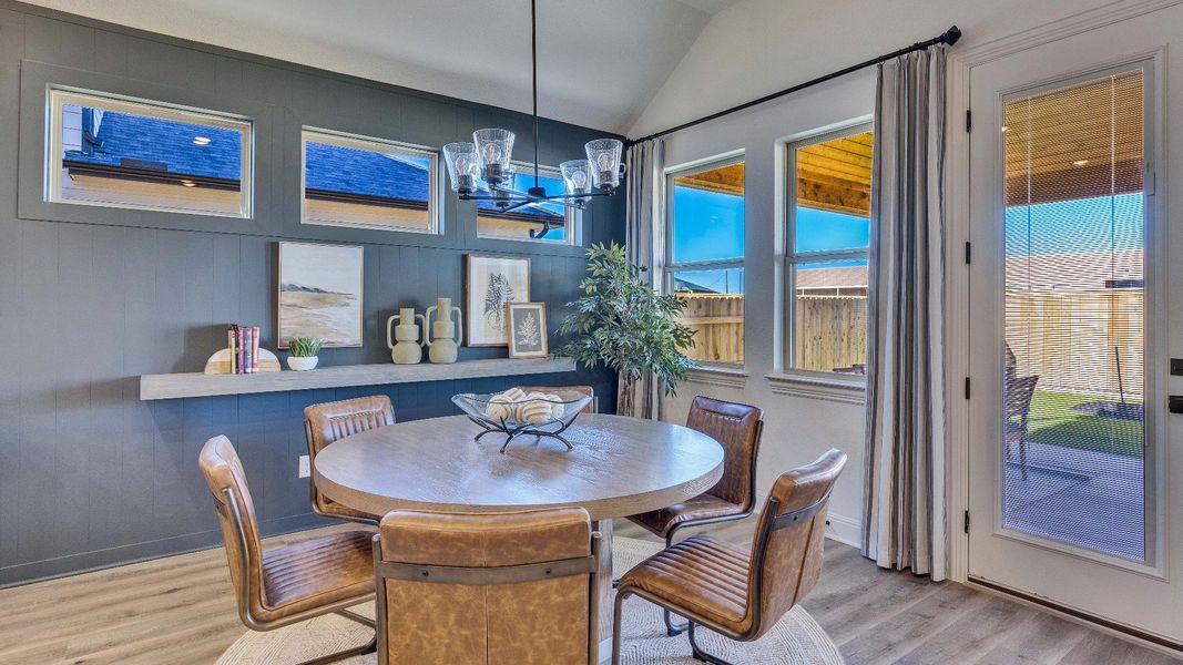 Representative furnished interior of a home built from the Palm by DRB Homes in Spring Creek, Taylor (Image 8). Representative furnished interior of a home built from the Palm by DRB Homes in Spring Creek, Taylor (Image 8).