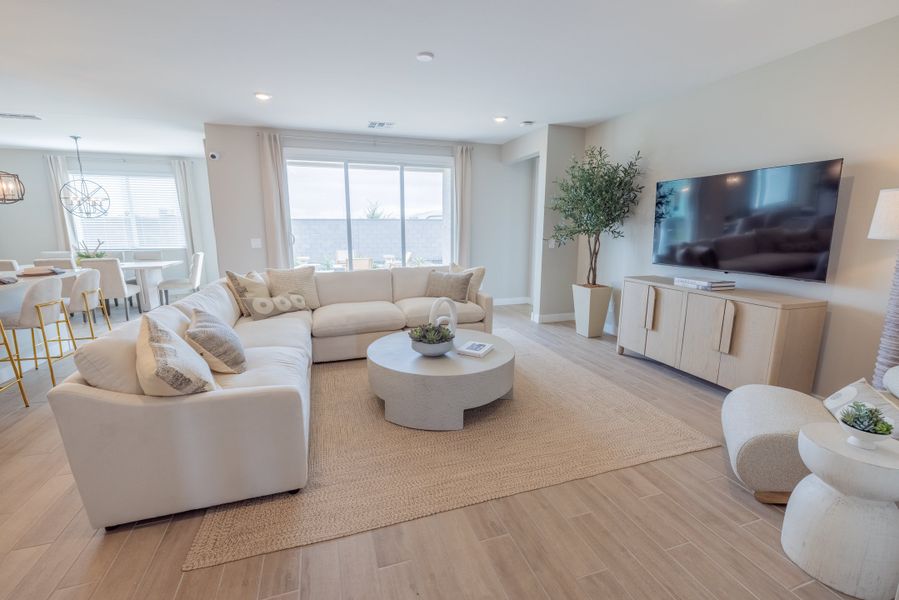 Furnished interior view inside a new home in Legacy Place, Glendale (Image 8).