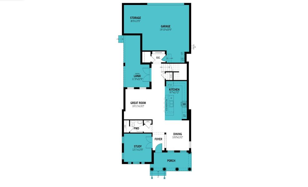 2D floor plan layout of this home in Celebration, Celebration, FL (Image 2). 2D floor plan layout of this home in Celebration, Celebration, FL (Image 2).