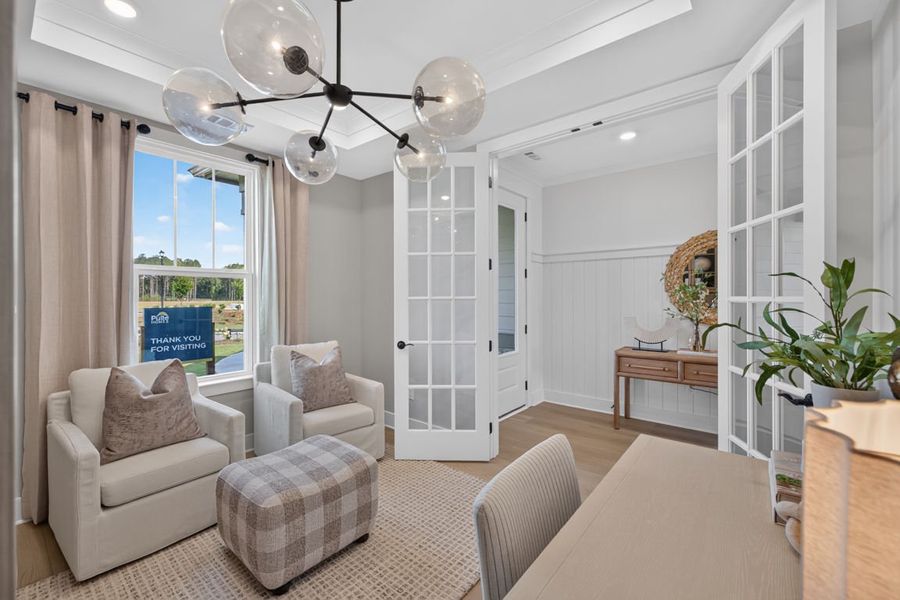 Representative furnished interior of a home built from the Mainstay by Pulte Homes in Everhour, Newnan (Image 40).