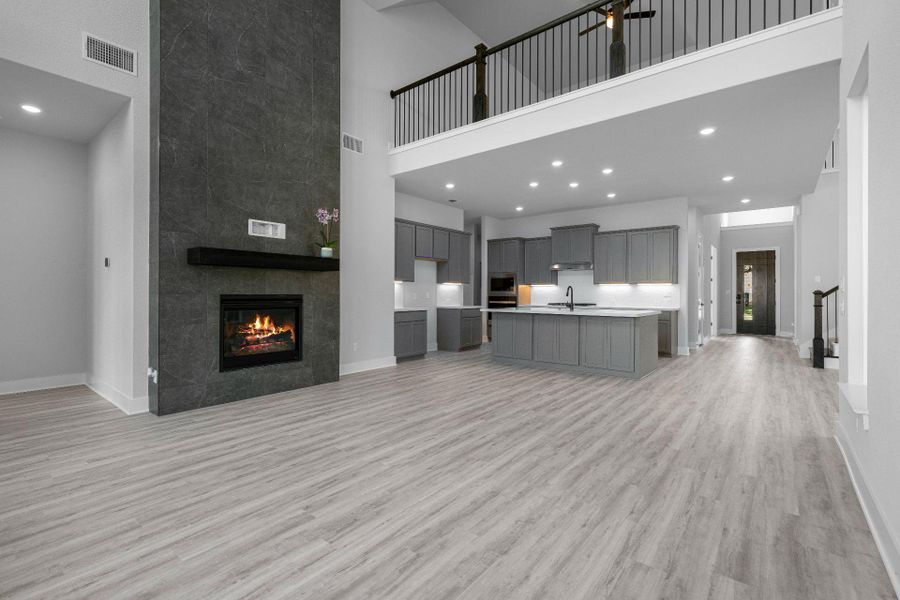 From Family Room to Open Concept Kitchen