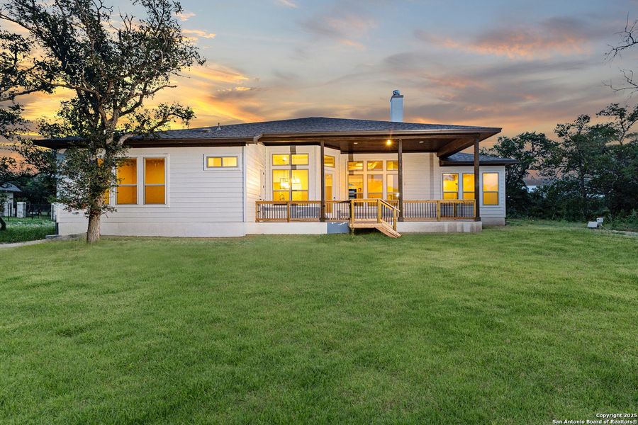 Front exterior of a new home in Potranco Acres, Castroville, TX, highlighting curb appeal (Image 2). Front exterior of a new home in Potranco Acres, Castroville, TX, highlighting curb appeal (Image 2).