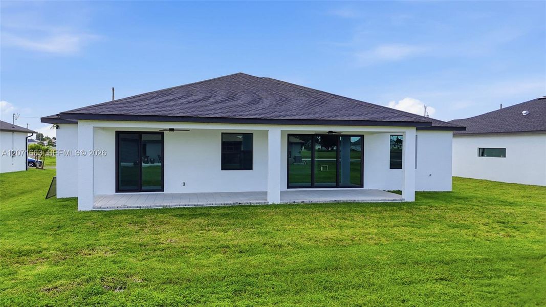 Exterior details and patio area of a home in , Cape Coral (Image 23). Exterior details and patio area of a home in , Cape Coral (Image 23).