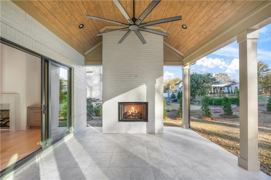 Exterior details and patio area of a home in , Alpharetta (Image 4). Exterior details and patio area of a home in , Alpharetta (Image 4).