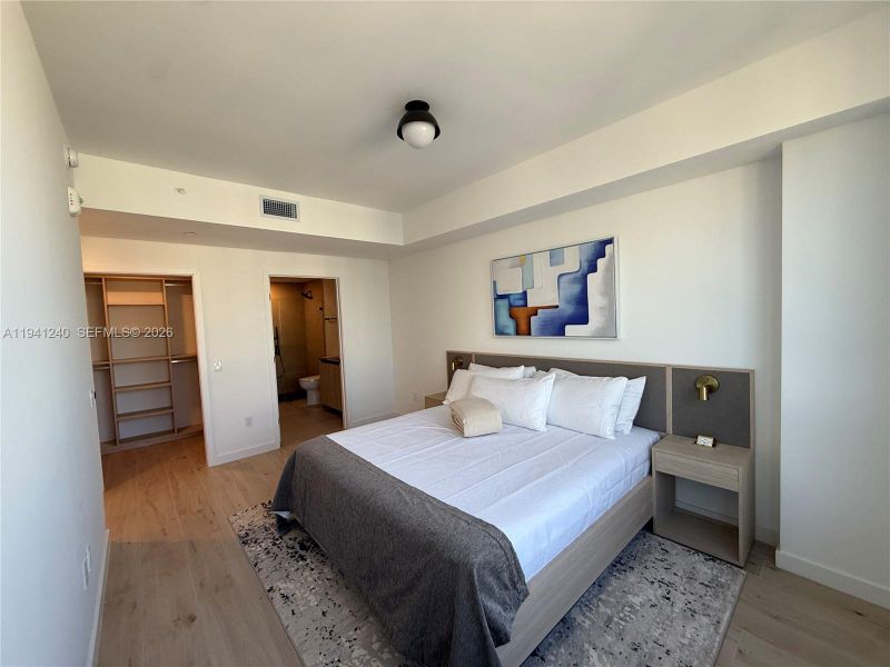 Furnished interior view inside a new home in , Miami (Image 5). Furnished interior view inside a new home in , Miami (Image 5).