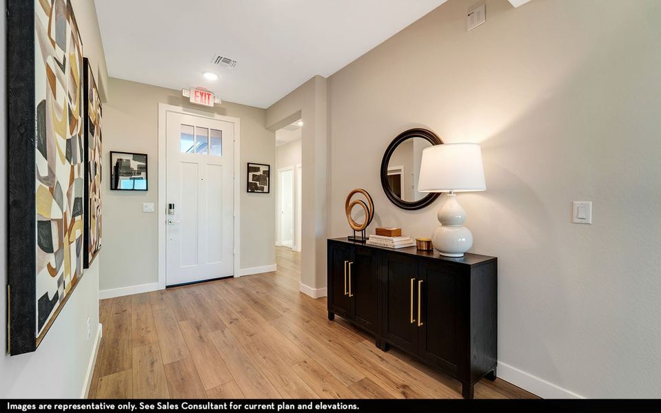 Representative furnished interior of a home built from the Tempe by CastleRock Communities in Rancho Mirage, Maricopa (Image 4).