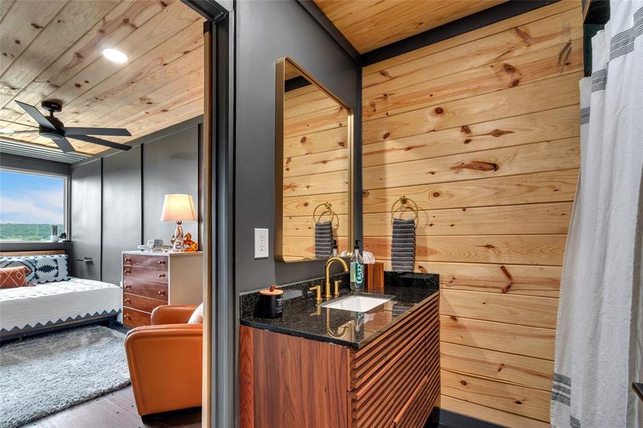 Furnished interior view inside a new home in , Breckenridge (Image 10).