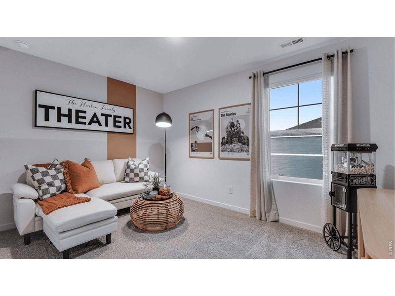 Furnished interior view inside a new home in Vista Meadows, Fort Lupton (Image 5).