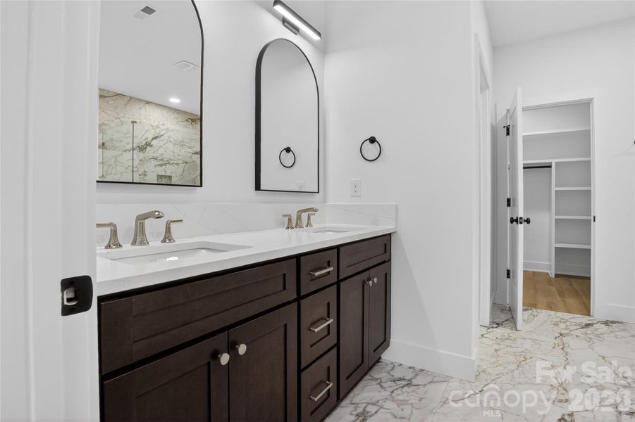 Furnished interior view inside a new home in , Charlotte (Image 27).