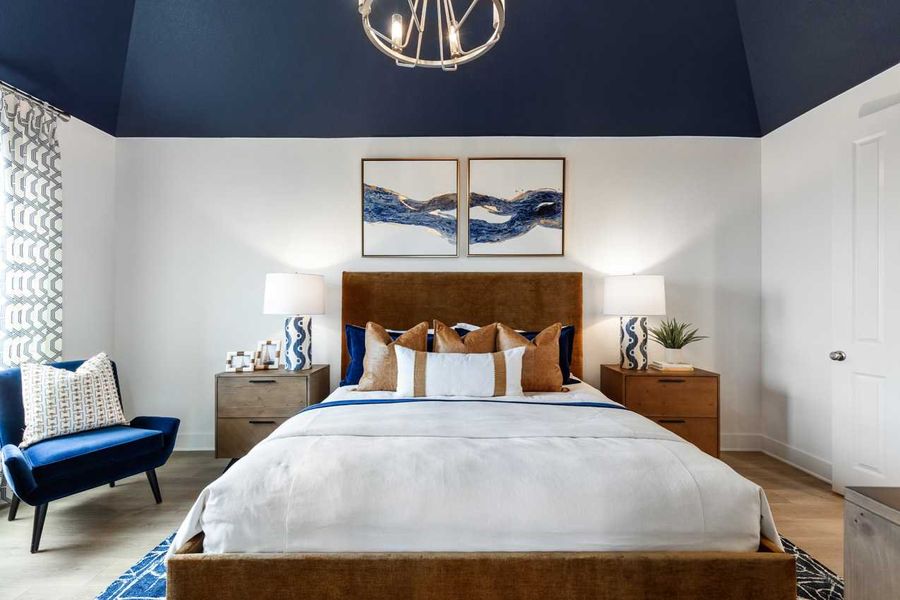 Representative Primary Bedroom - some options shown Representative Primary Bedroom - some options shown