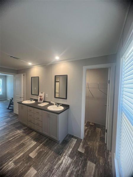 Furnished interior view inside a new home in , Pelican Bay (Image 8).