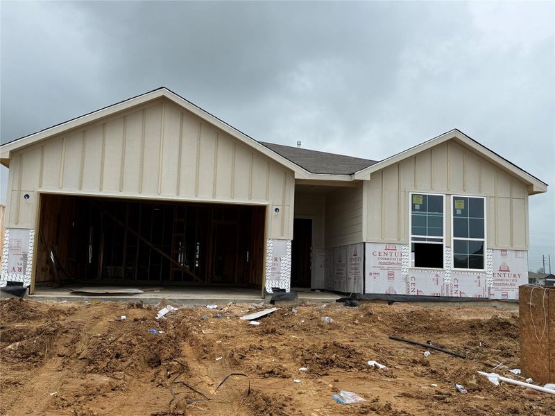 In-progress construction of a new home in Paloma at Sanford Farms, Waller, TX (Image 22).