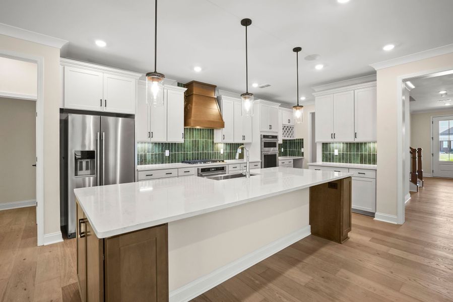 Furnished interior view inside a new home in Carolina Riverside, Belmont (Image 19).