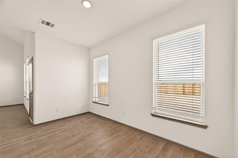 Spacious, unfurnished interior of a new home in Rates starting as low as, Iowa Colony (Image 42).