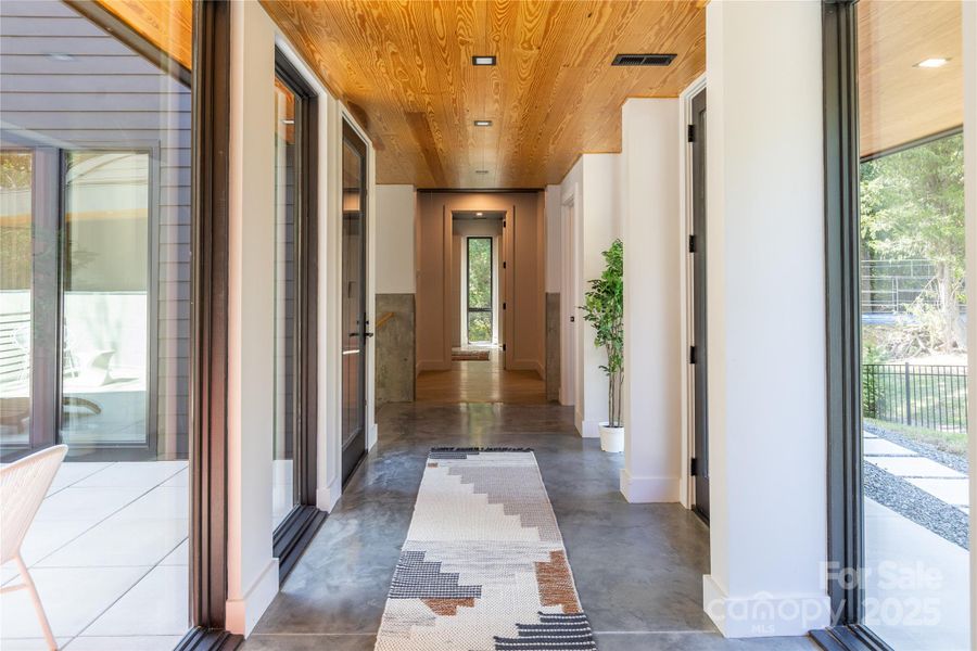 Exterior details and patio area of a home in , Clover (Image 2).