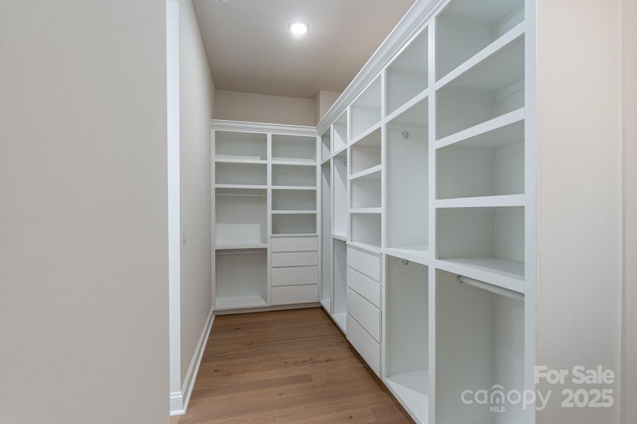 Primary bedroom closet