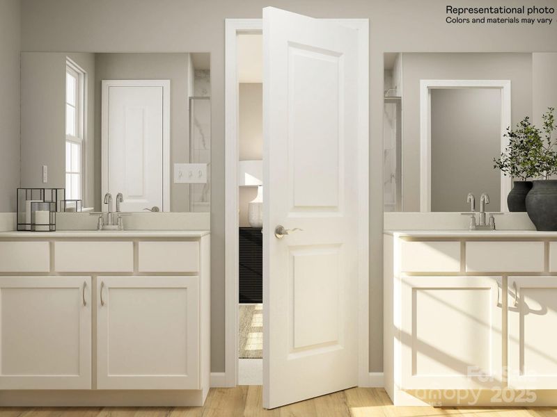 Furnished interior view inside a new home in Village of Waxhaw, Waxhaw (Image 12).