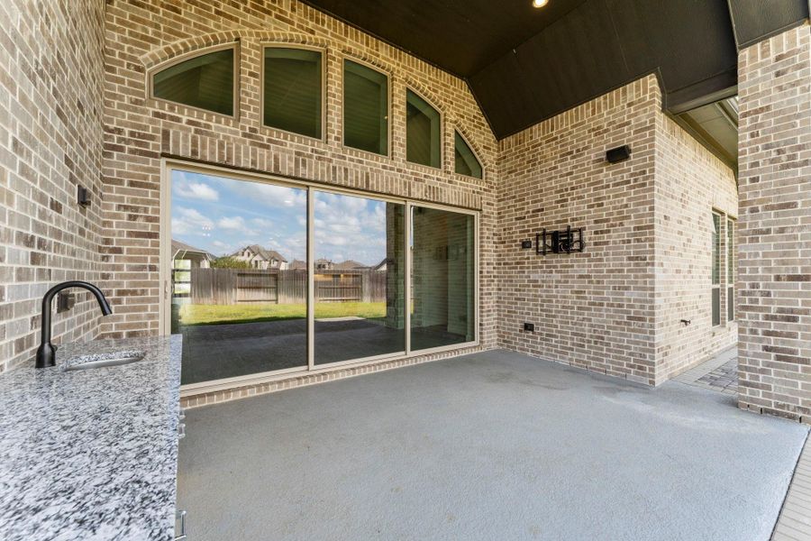 Bring the party outside. This patio was made for it! Bring the party outside. This patio was made for it!