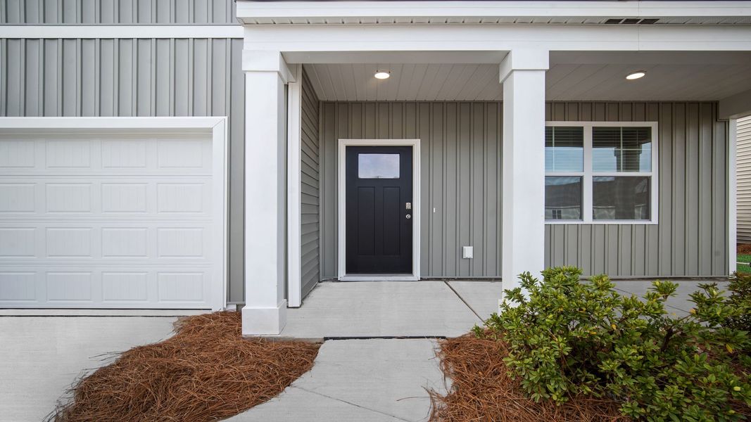 Exterior details and patio area of a home in The Retreat at East Argent, Ridgeland (Image 2).