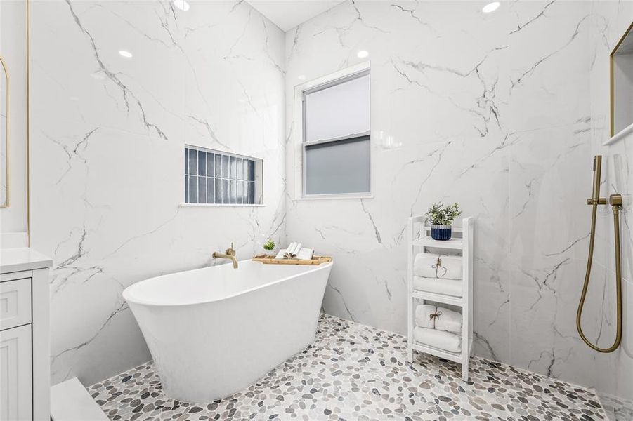 Furnished interior view inside a new home in , St. Petersburg (Image 28).